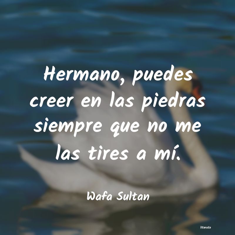 frases de Wafa Sultan