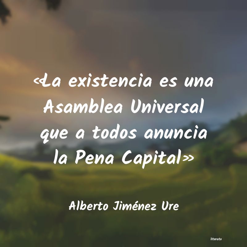 Frases de Alberto Jiménez Ure