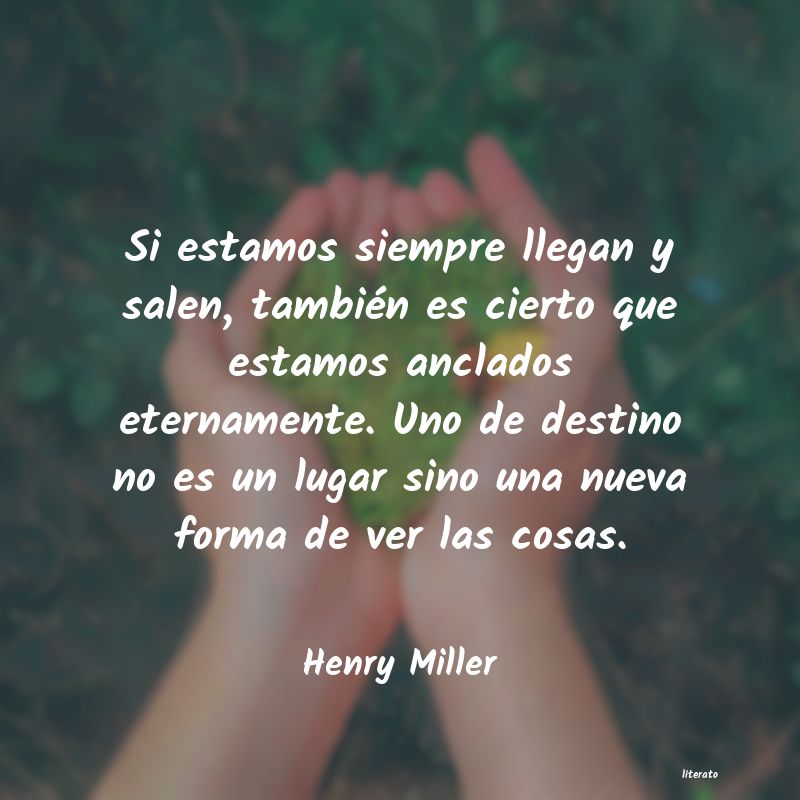 frases de Henry Miller