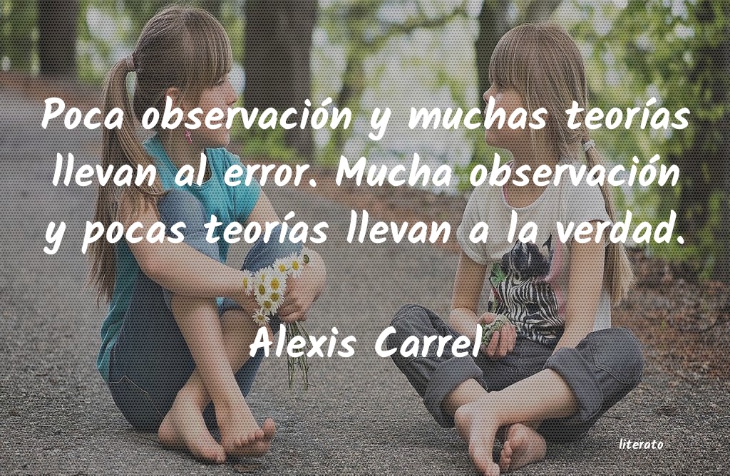 Frases de Alexis Carrel