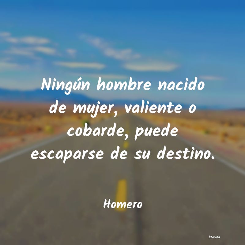 Frases de Homero