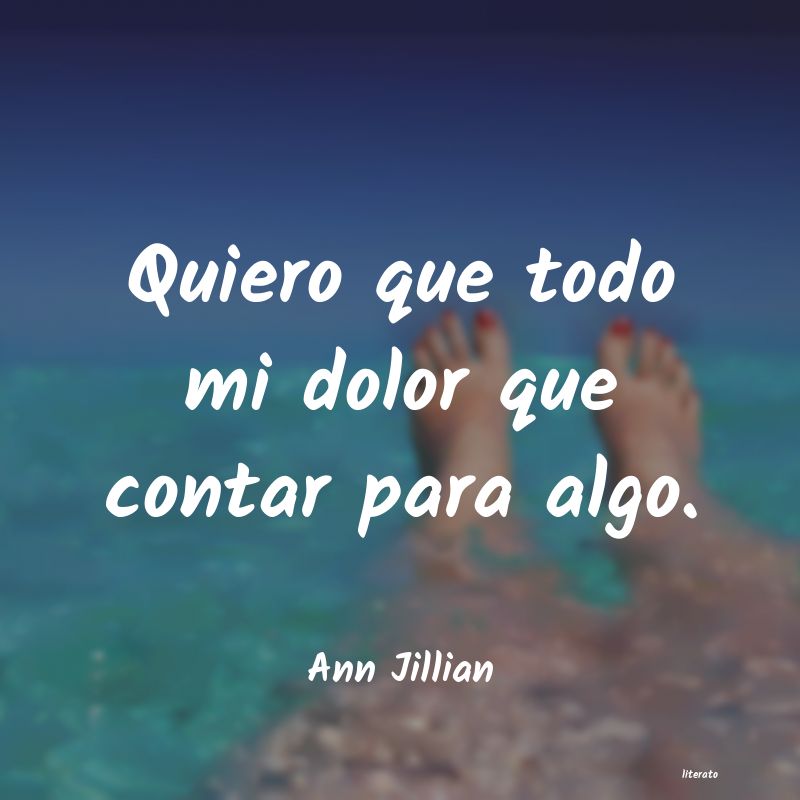 frases de Ann Jillian