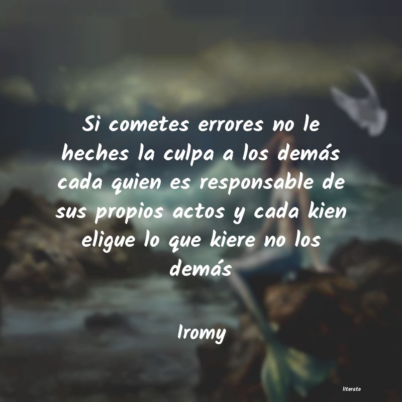 frases de Iromy