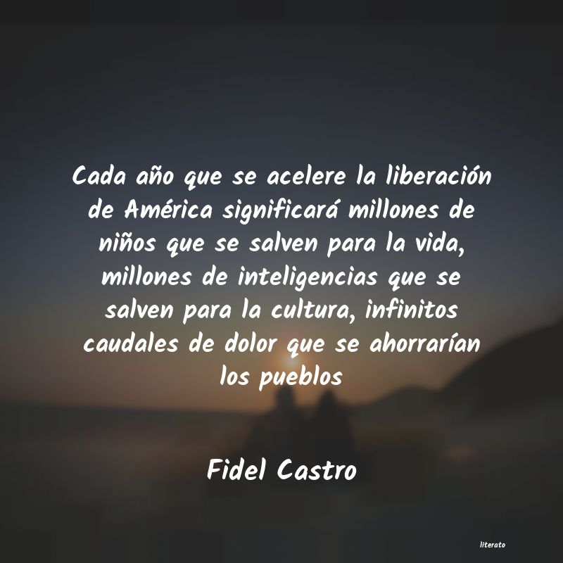 Frases de Fidel Castro