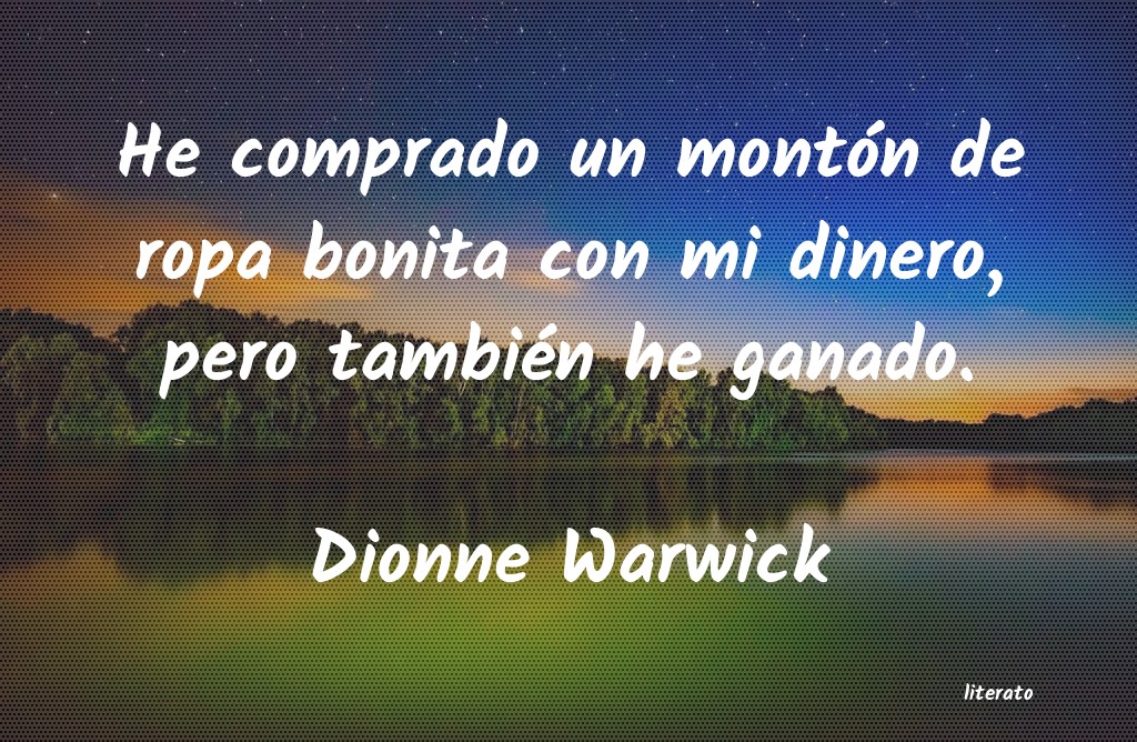 Frases de Dionne Warwick