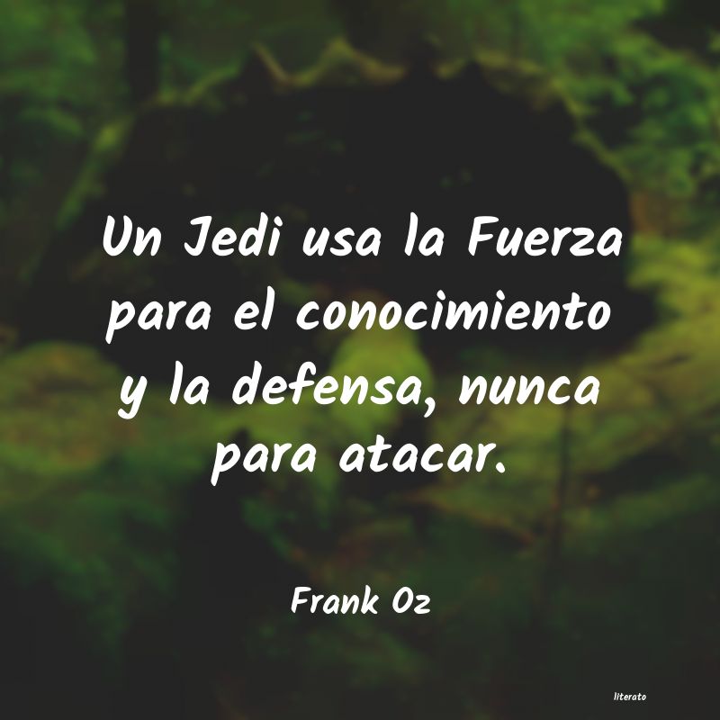 Frases de Frank Oz