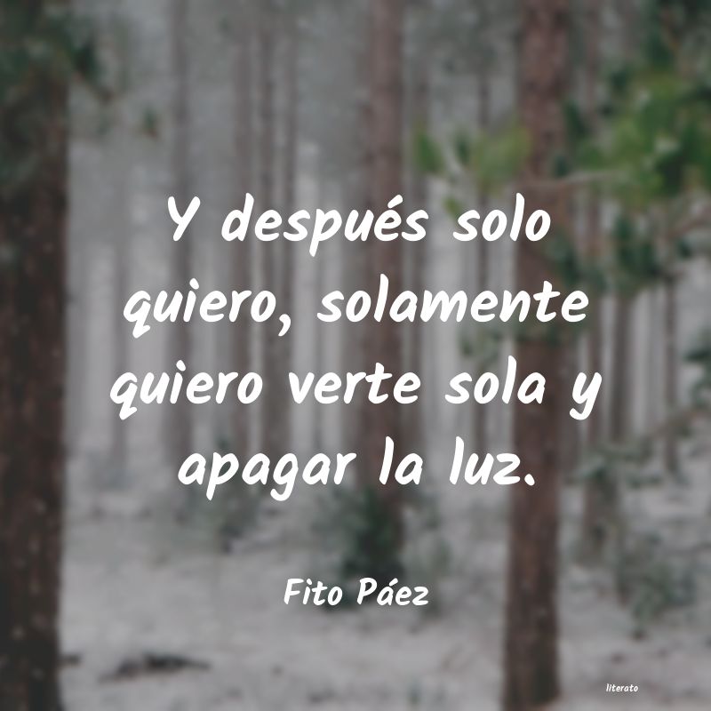 Frases de Fito Páez