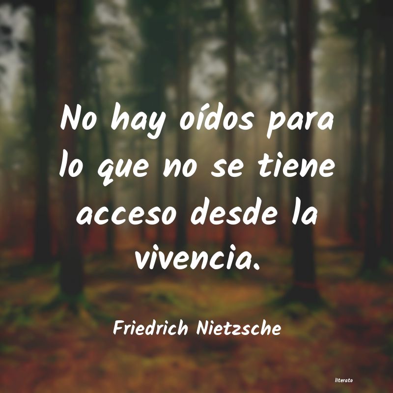 Frases de Friedrich Nietzsche