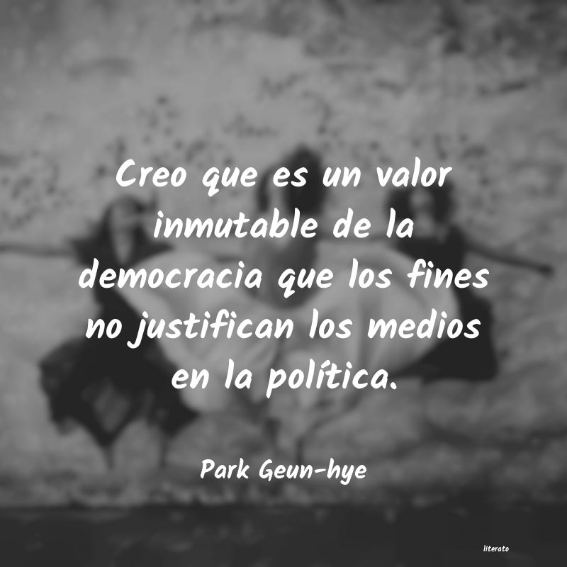 frases de Park Geun-hye