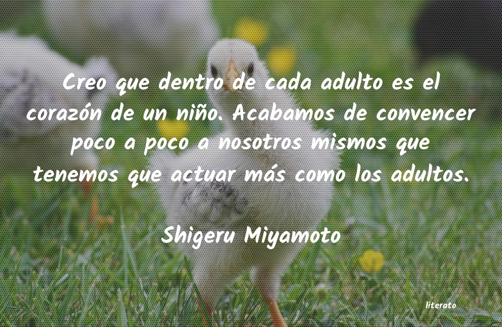 Frases de Shigeru Miyamoto