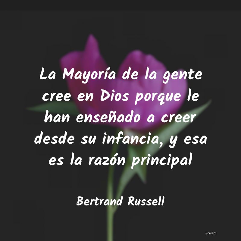 Frases de Bertrand Russell