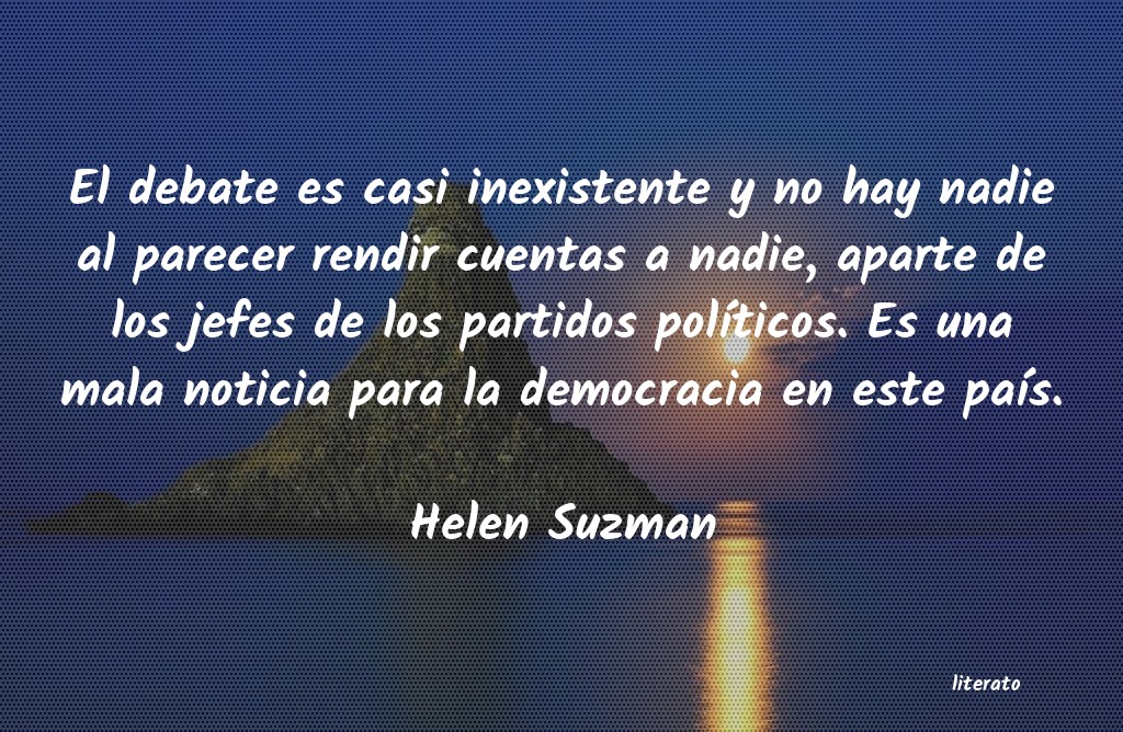 frases de Helen Suzman