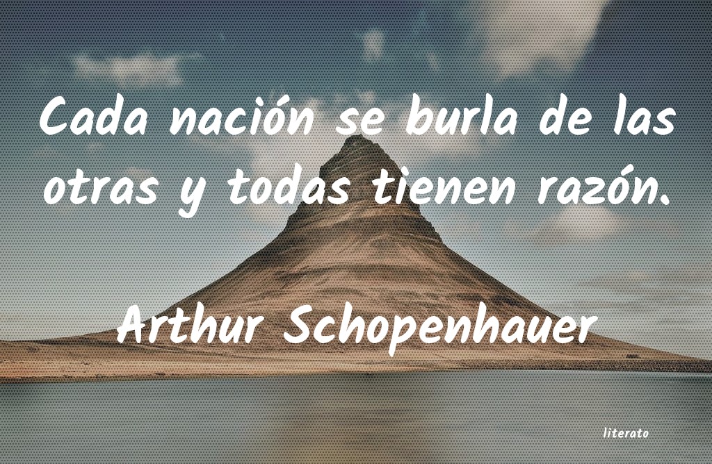 Frases de Arthur Schopenhauer