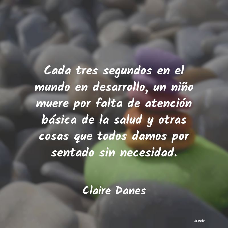 frases de Claire Danes