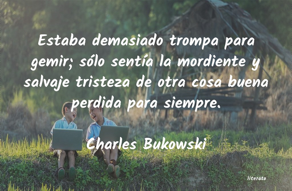 Frases de Charles Bukowski