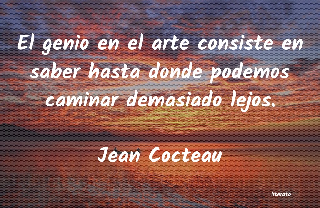 Frases de Jean Cocteau