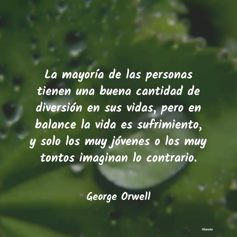 frases de George Orwell