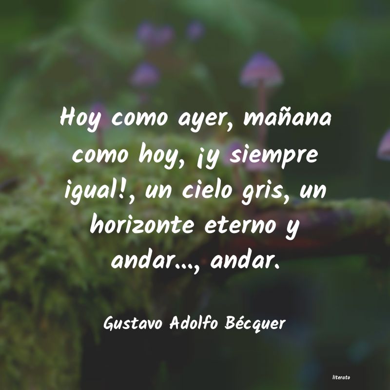 Frases de Gustavo Adolfo Bécquer