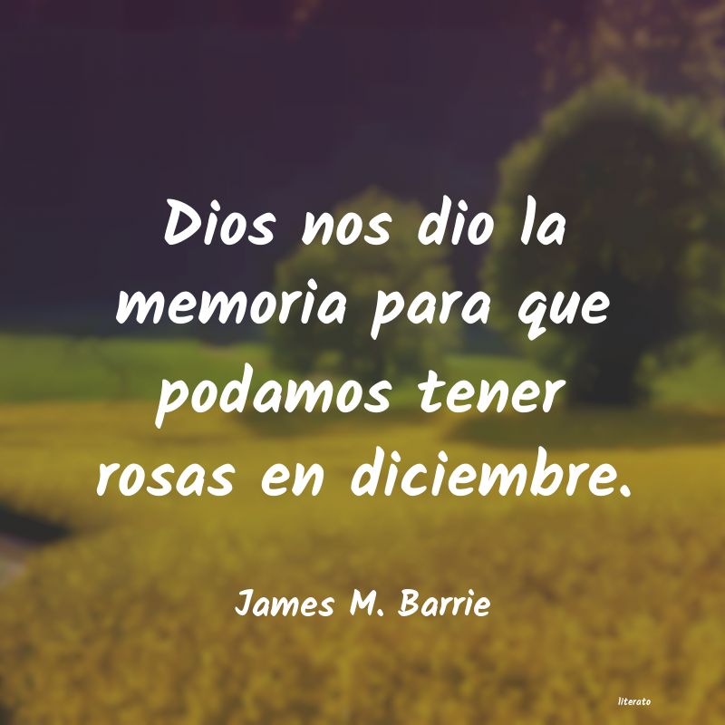 frases de James M. Barrie