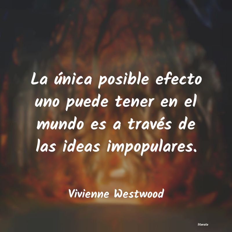 Frases de Vivienne Westwood