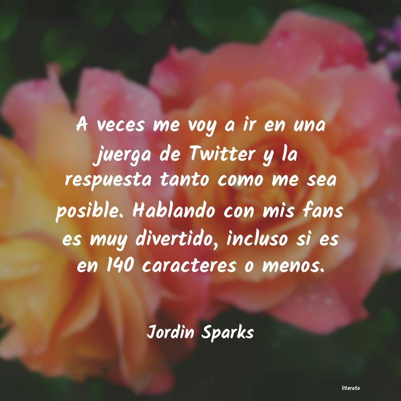 frases de Jordin Sparks
