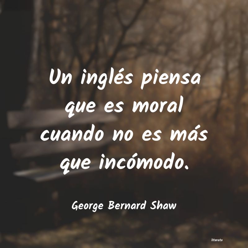 frases de George Bernard Shaw