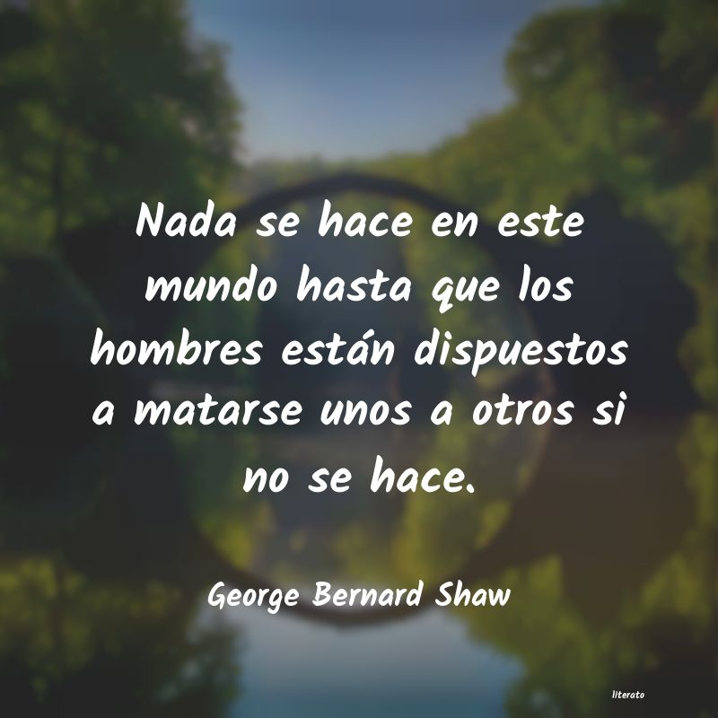frases de George Bernard Shaw