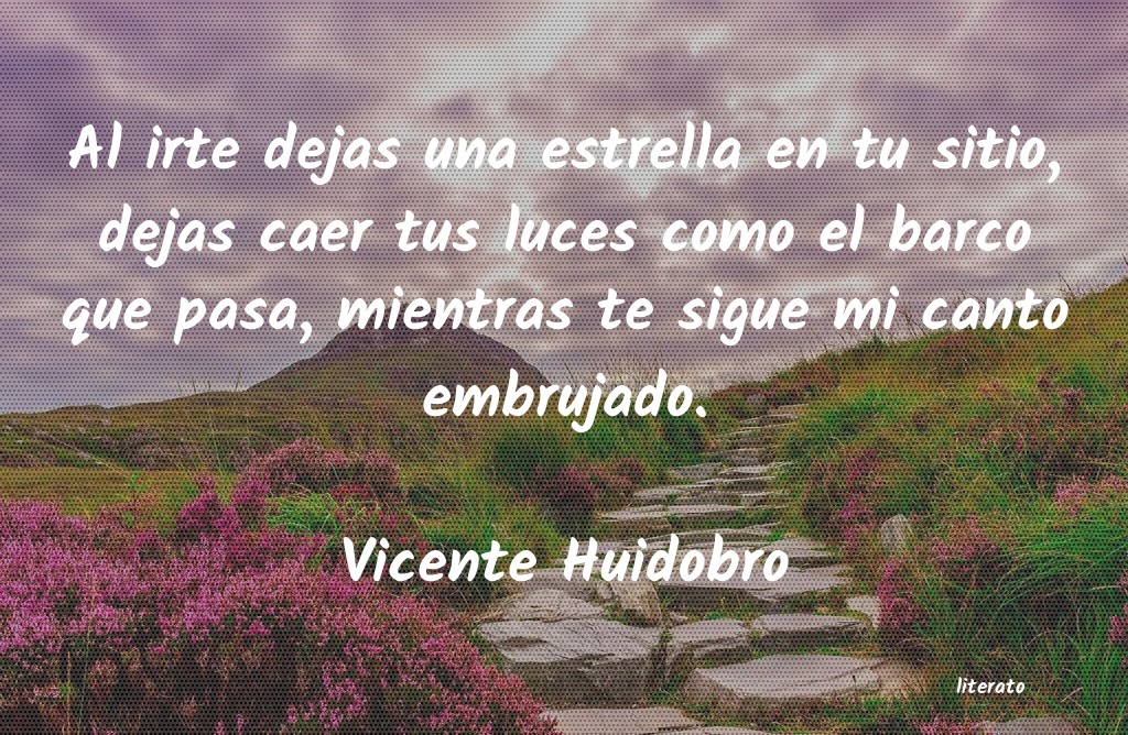frases de Vicente Huidobro