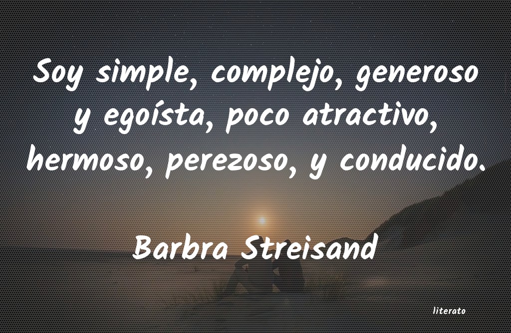 frases de Barbra Streisand