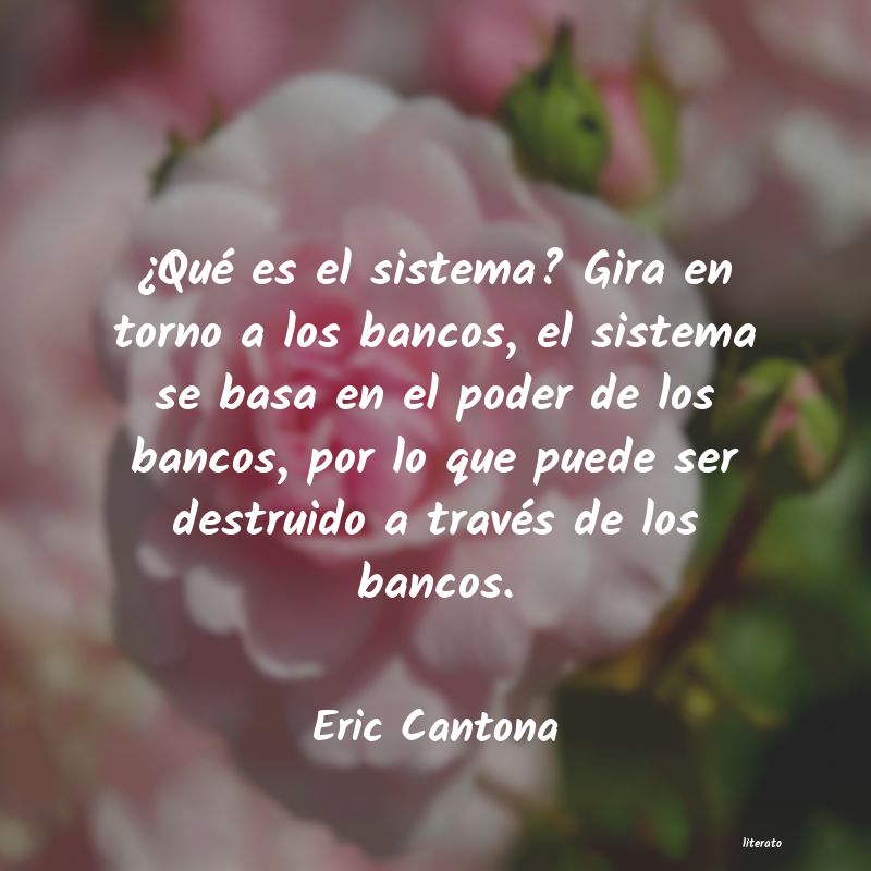 frases de Eric Cantona