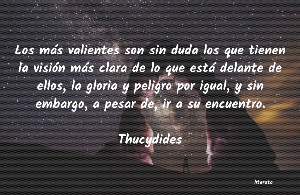 Frases de Thucydides