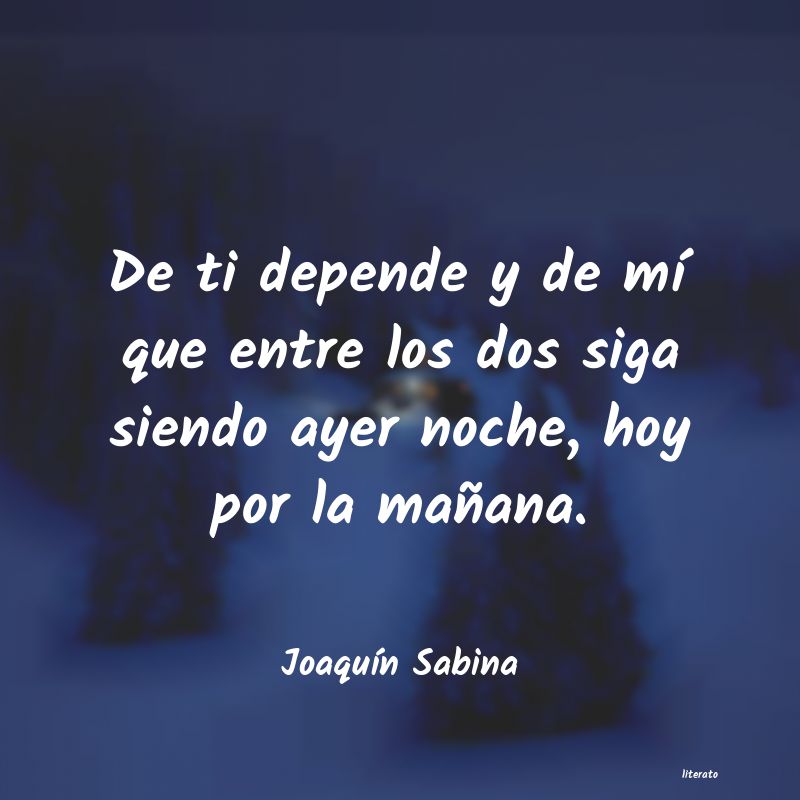 Frases de Joaquín Sabina