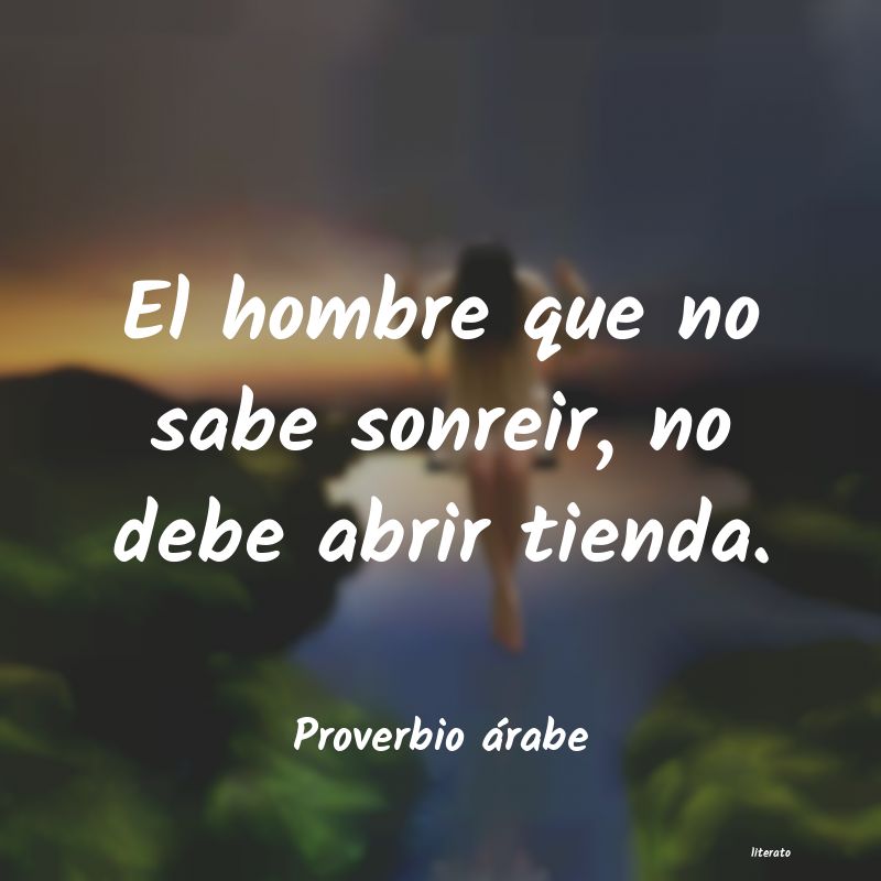 Frases de Proverbio árabe