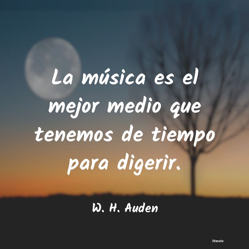 frases de W. H. Auden
