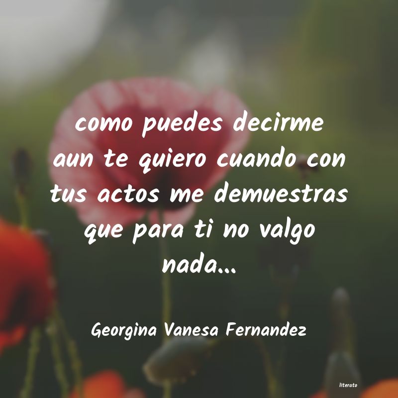 Frases de Georgina Vanesa Fernandez