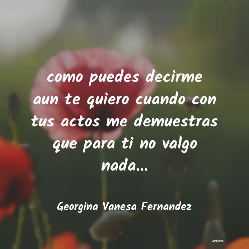frases de Georgina Vanesa Fernandez