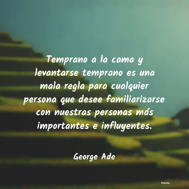 Frases de George Ade