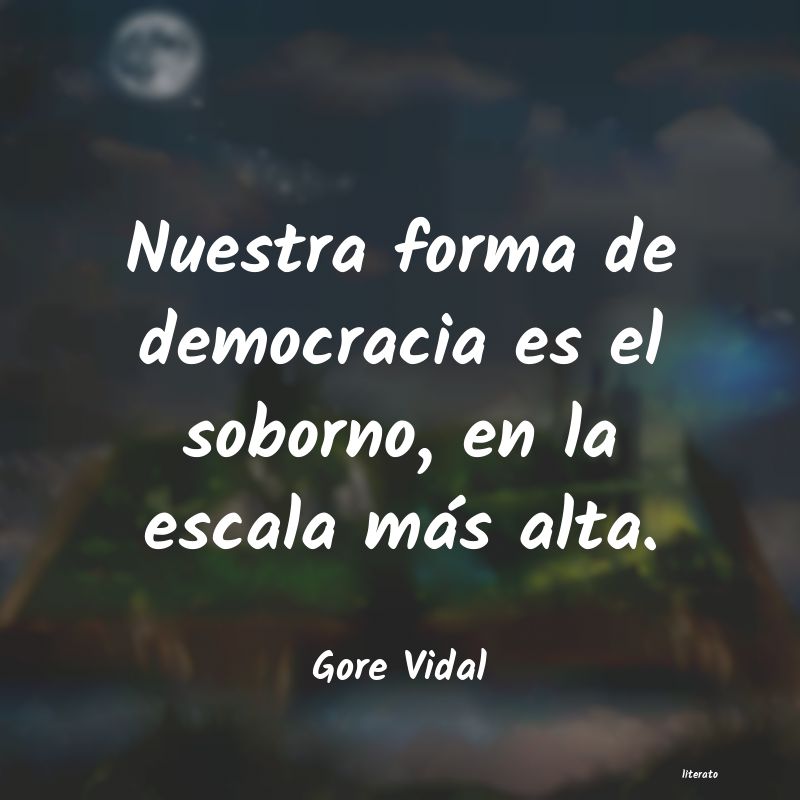 Frases de Gore Vidal