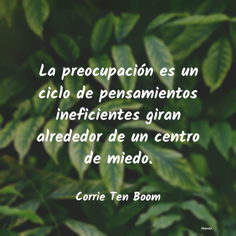 Frases de Corrie Ten Boom