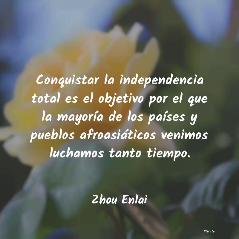 Frases de Zhou Enlai