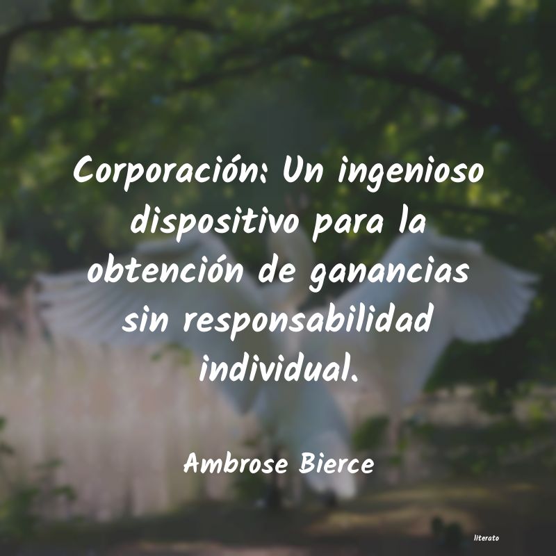 frases de Ambrose Bierce