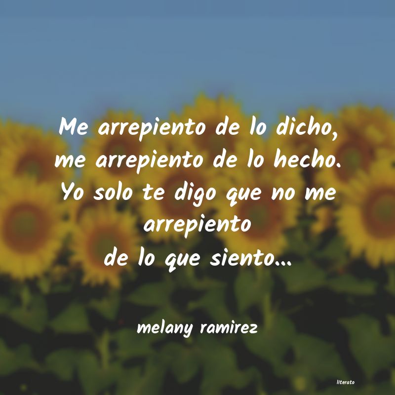 frases de melany ramirez