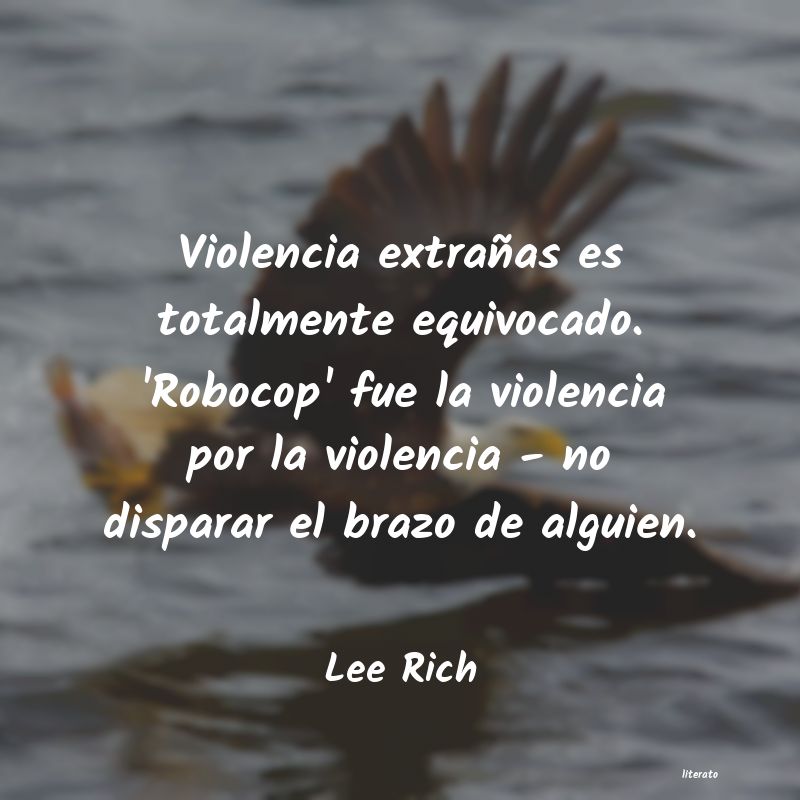 frases de Lee Rich
