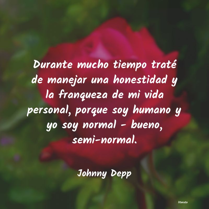 frases de Johnny Depp