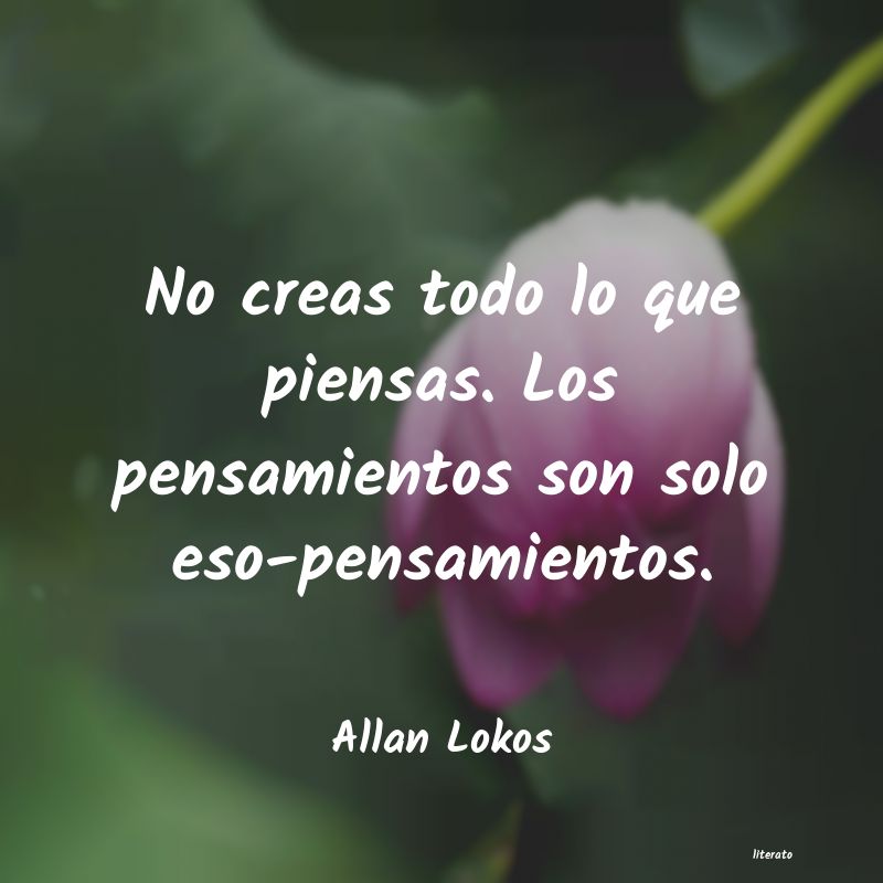 Frases de Allan Lokos