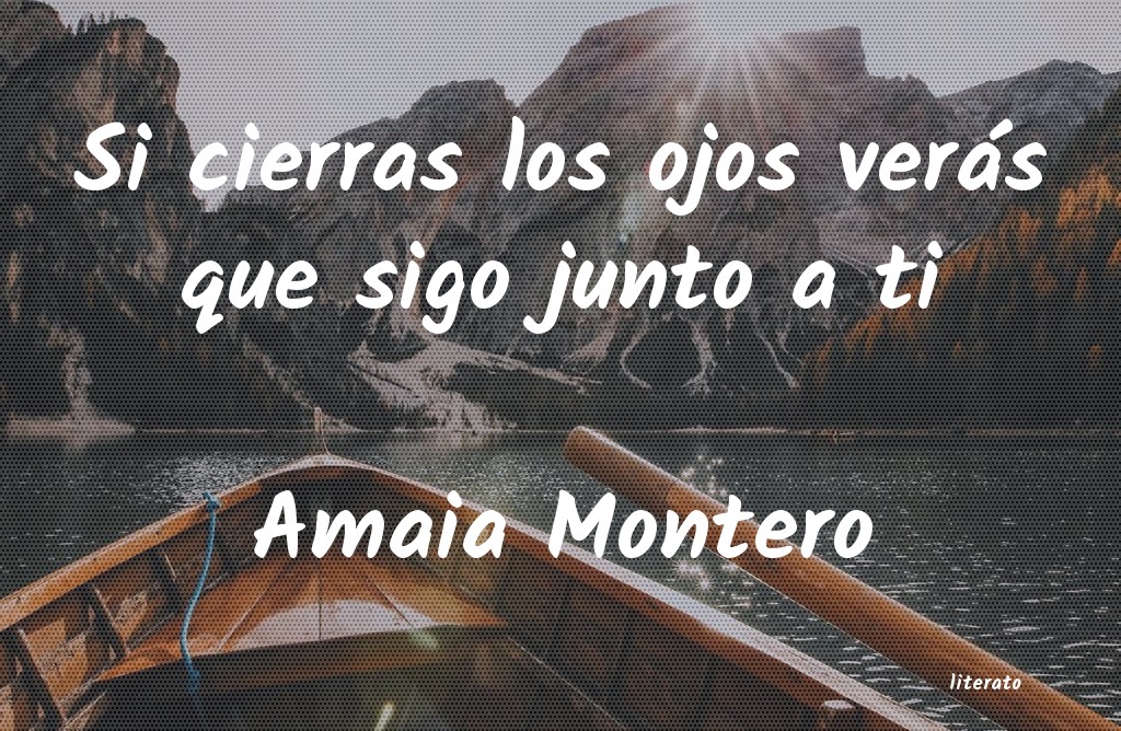 Frases de Amaia Montero