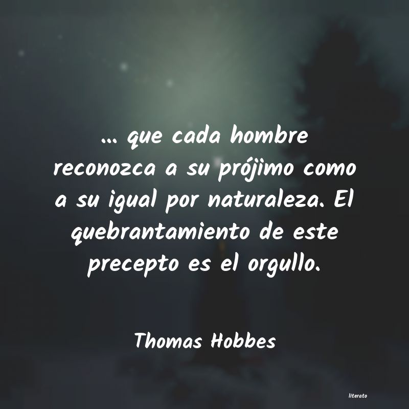 frases de Thomas Hobbes