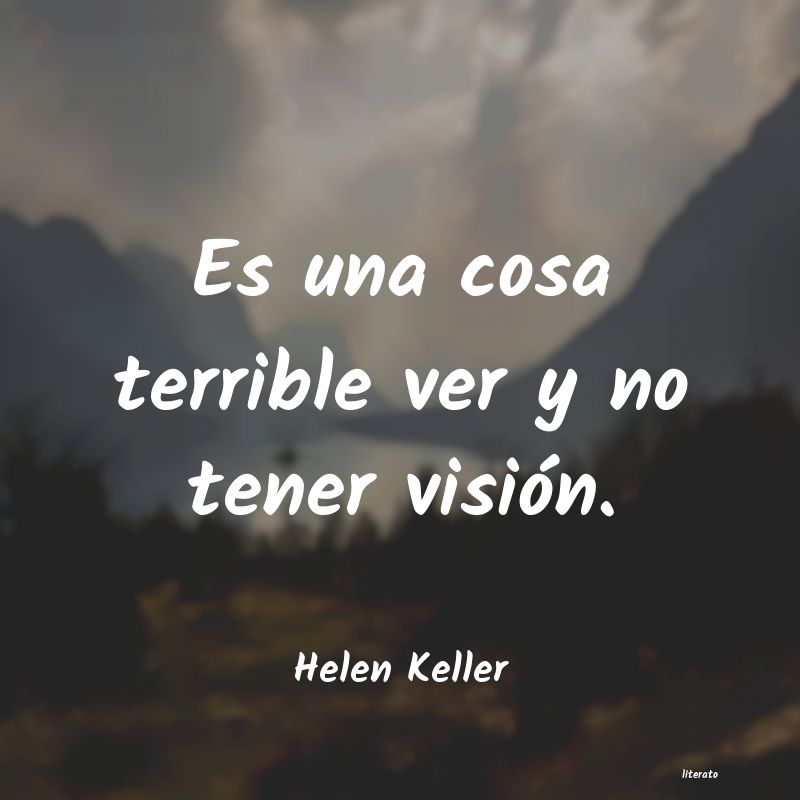 frases de Helen Keller