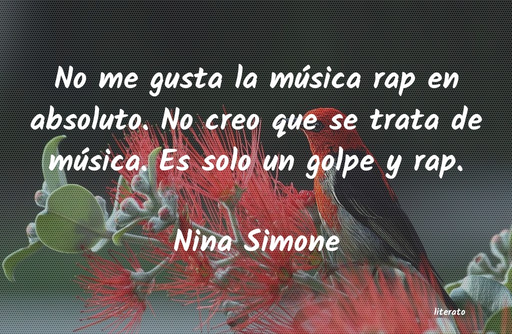 Frases de Nina Simone