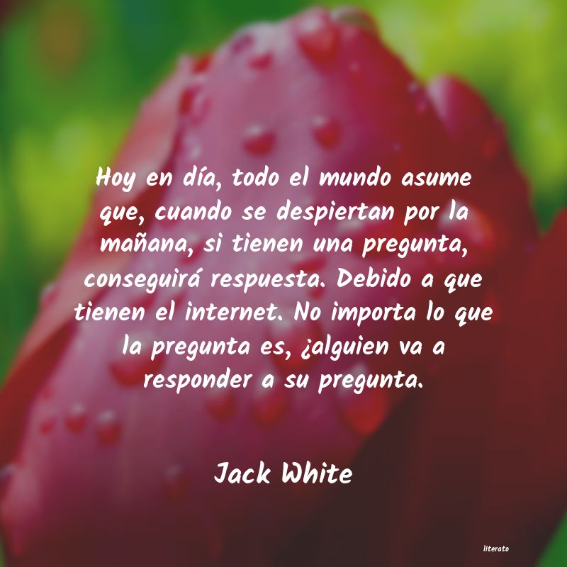 Frases de Jack White